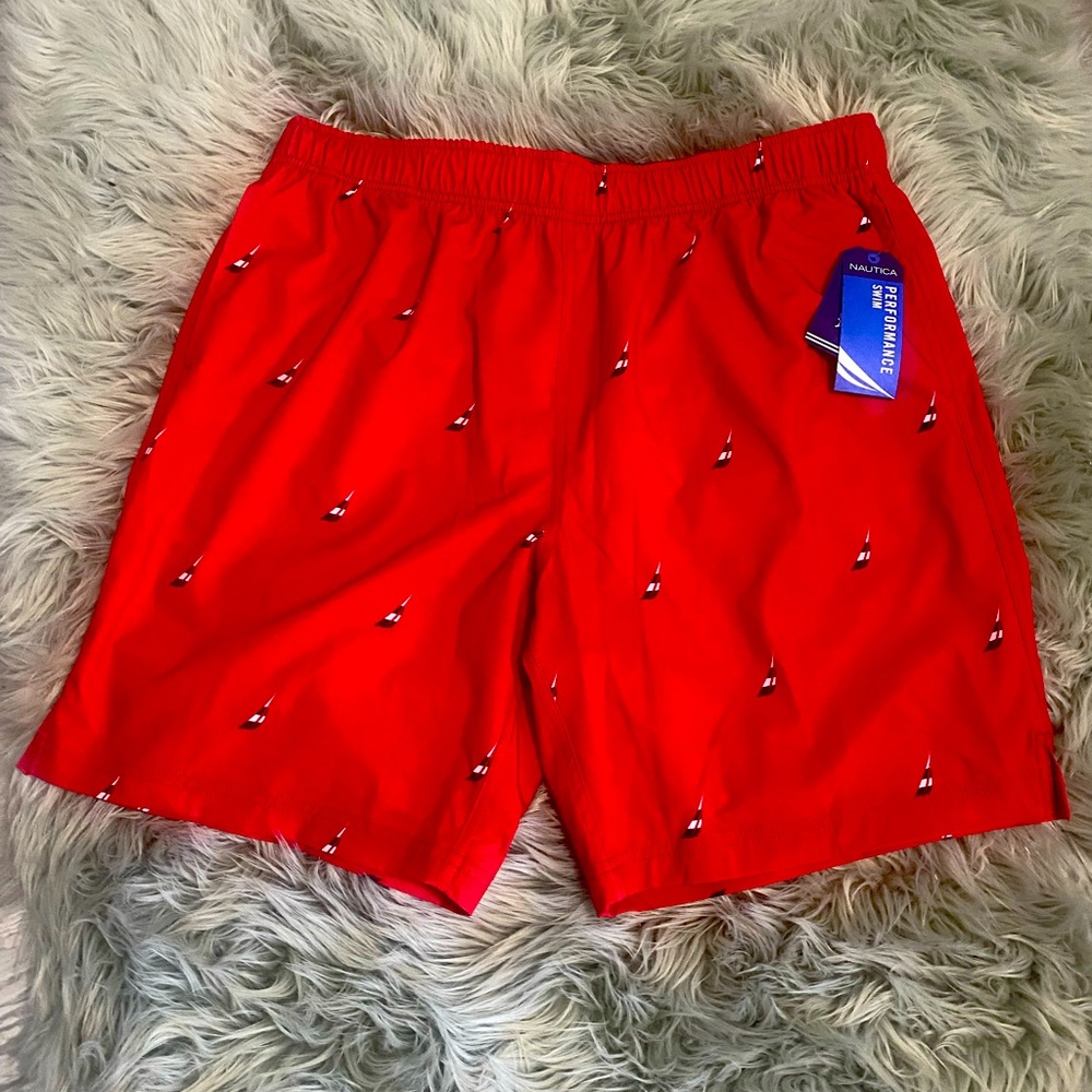 NAUTICA swim trunks NWT size large